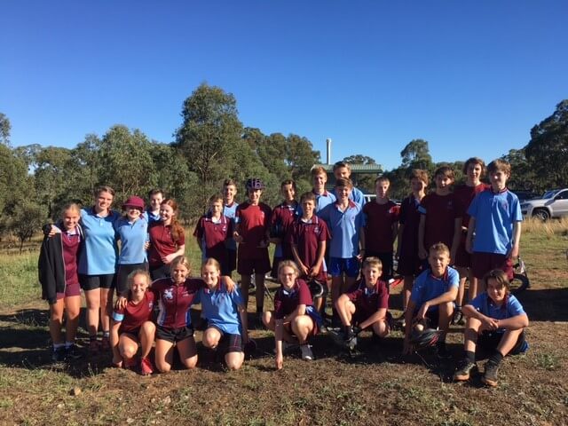 Chev MTB Team at the 'Willo' MTB Championships held in Canberra on Sunday 28 February 2021