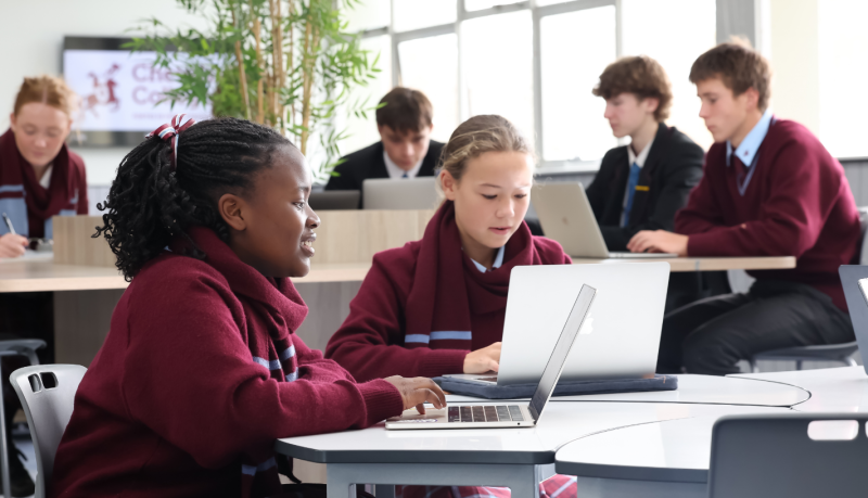 photos of students at chevalier college